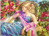 Vladimir Volegov - Sun Drenched Garden painting